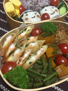 お弁当にもおつまみにも。海老チーズ春巻-レシピのメイン写真