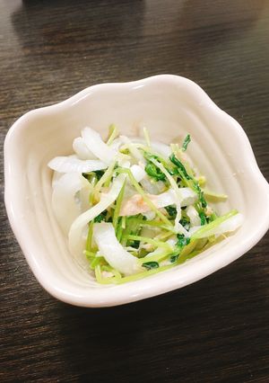 豆苗とツナのサラダ-レシピのメイン写真