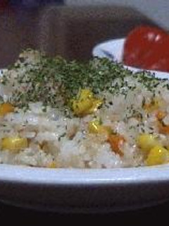 ツナ缶の炊きこみピラフ-レシピのメイン写真
