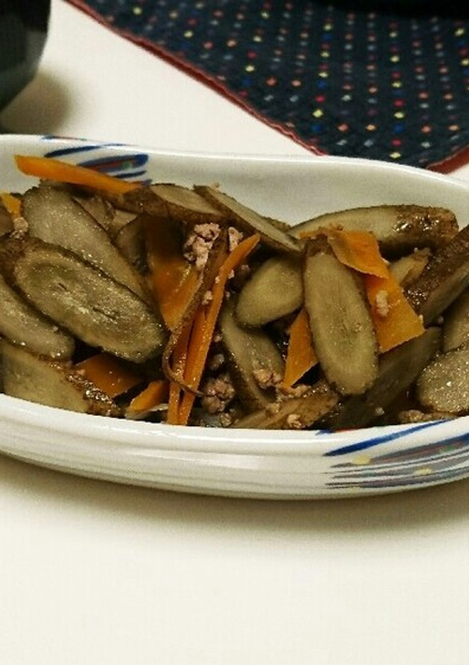 ごぼうと人参のうま煮-レシピのメイン写真
