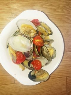 コックリ!㊙あさりの酒蒸し-レシピのメイン写真