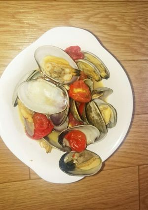 コックリ!㊙あさりの酒蒸し-レシピのメイン写真