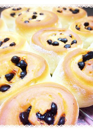 チョコチップぐるぐるパン-レシピのメイン写真