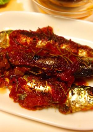 イワシのトマトソース焼き-レシピのメイン写真