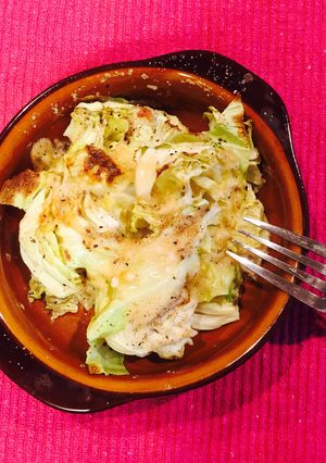 キャベツのパルメザンチーズ焼き-レシピのメイン写真