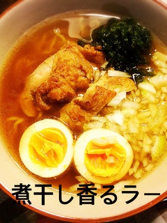 煮干し香るラーメン-レシピのメイン写真