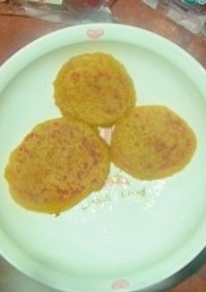 プチカボチャお好み焼き-レシピのメイン写真