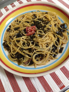 出がらし昆布で!しっかり和風パスタ-レシピのメイン写真