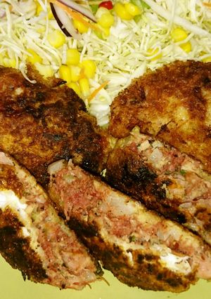 ☆男飯☆０１１　コンビーフツナのカツレツ-レシピのメイン写真