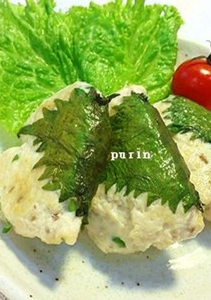 お弁当にも♪梅風味の鶏つくね-レシピのメイン写真