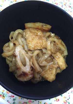 余り物で簡単カレーうどん-レシピのメイン写真