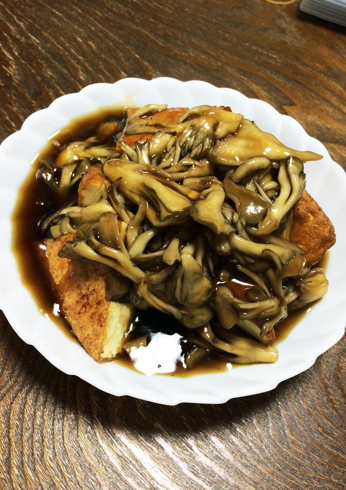 厚揚げの舞茸あんかけ-レシピのメイン写真