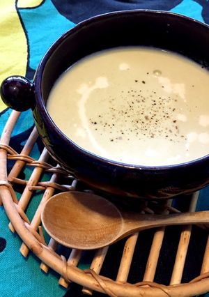 そら豆のほっこりポタージュ-レシピのメイン写真