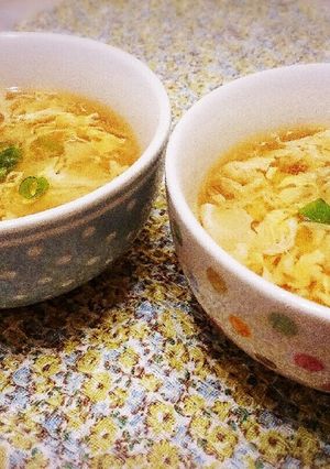 簡単節約♪ほっこり卵のとろみスープ-レシピのメイン写真
