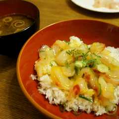 A picture of 我が家の♪宇和島の鯛めし.