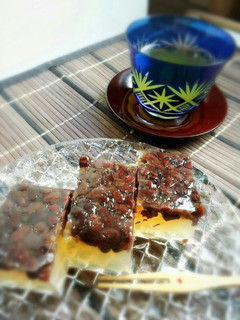 エコ料理【小豆茶の後で】小豆寒天-レシピのメイン写真
