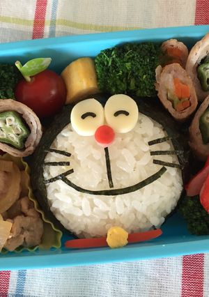 ドラえもん☆キャラ弁-レシピのメイン写真