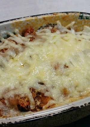 ソースグラタン☆節約☆牛乳小麦粉なし-レシピのメイン写真