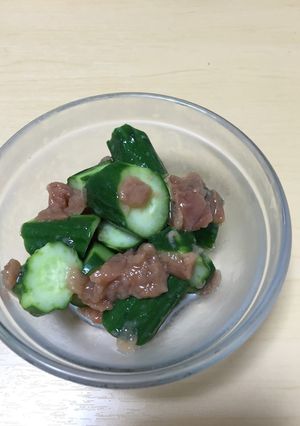 きゅうりの梅和え-レシピのメイン写真