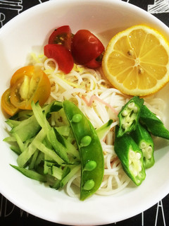 余った素麺でめちゃウマサラダそうめん-レシピのメイン写真