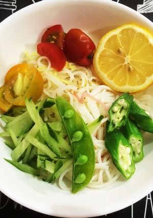 余った素麺でめちゃウマサラダそうめん-レシピのメイン写真