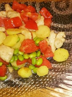 鶏胸肉のドレッシング炒め-レシピのメイン写真
