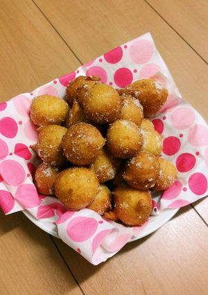 豆腐でふんわり！風船キャロットドーナツ♡-レシピのメイン写真
