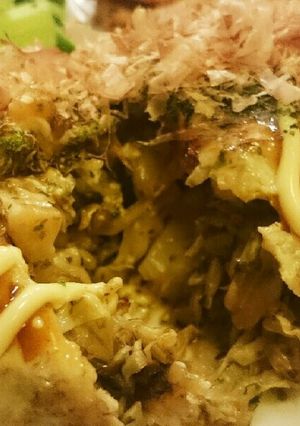 栄養満点!キャベツオムレツ☆お好み焼き風-レシピのメイン写真