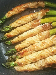 アスパラの豚ロース巻き(豚バラでも!)-レシピのメイン写真