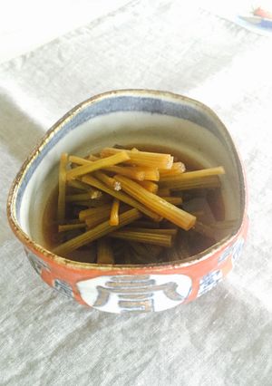 山蕗のきゃらぶき-レシピのメイン写真