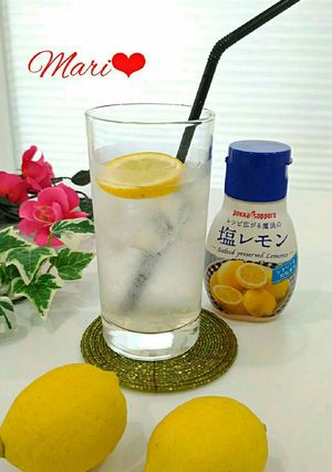 簡単☆塩レモンスカッシュ-レシピのメイン写真