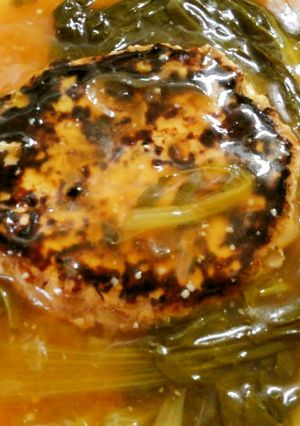 豆腐ハンバーグ♪チンゲン菜のオイスター餡-レシピのメイン写真