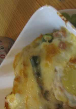 アスパラグラタン-レシピのメイン写真