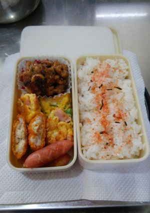 お好み焼き風豚焼きべんとう-レシピのメイン写真