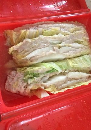 白菜と鶏ひき肉のミルフィーユ-レシピのメイン写真