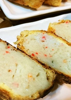 簡単【焼アゲすり身・にんにくバター醤油】-レシピのメイン写真