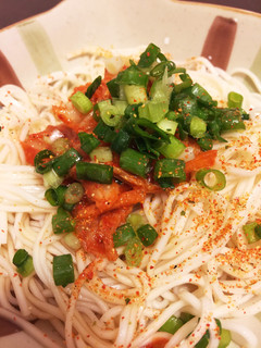素麺でビビン麺風!-レシピのメイン写真