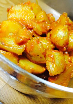 簡単常備菜★じゃがいものトマみそ炒め-レシピのメイン写真