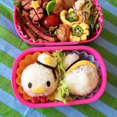 รูปของ キャラ弁 ツムツム ドナルドと後ろ姿♡