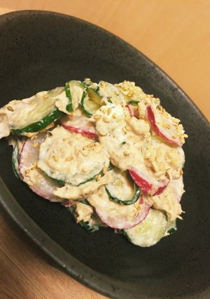 ラディッシュ(大根)きゅうりの絶品サラダ-レシピのメイン写真