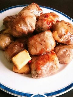 厚揚げの肉巻き-レシピのメイン写真