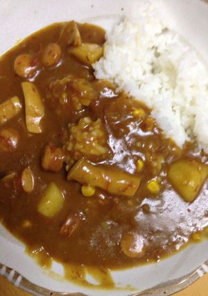 我が家のコンビーフカレー-レシピのメイン写真