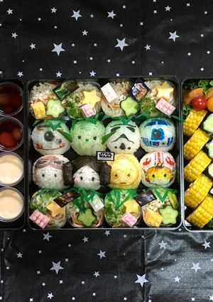 スターウォーズ 運動会キャラ弁-レシピのメイン写真