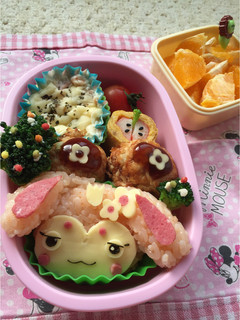 ガラピコプー チョロミー キャラ弁♡-レシピのメイン写真