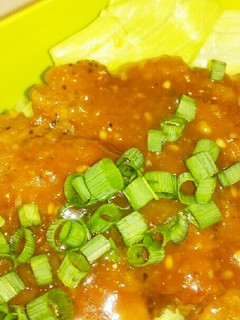 ☆豚ステーキ丼ごまみそガーリックソース☆-レシピのメイン写真