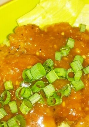 ☆豚ステーキ丼ごまみそガーリックソース☆-レシピのメイン写真