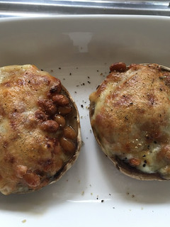 シイタケ納豆のチーズ乗せ-レシピのメイン写真