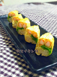 お洒落稲荷(海老フライVer.)-レシピのメイン写真