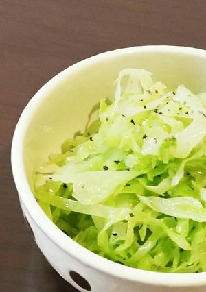 簡単５分でさっぱりキャベツのレモンマリネ-レシピのメイン写真