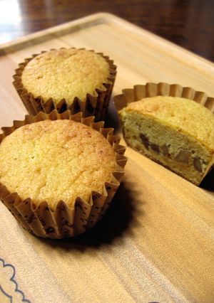 * 無花果のカップケーキ *-レシピのメイン写真